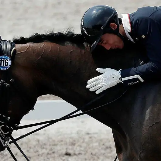 Maryam Alsemaitt shines at dressage event in Hathab,Qatar