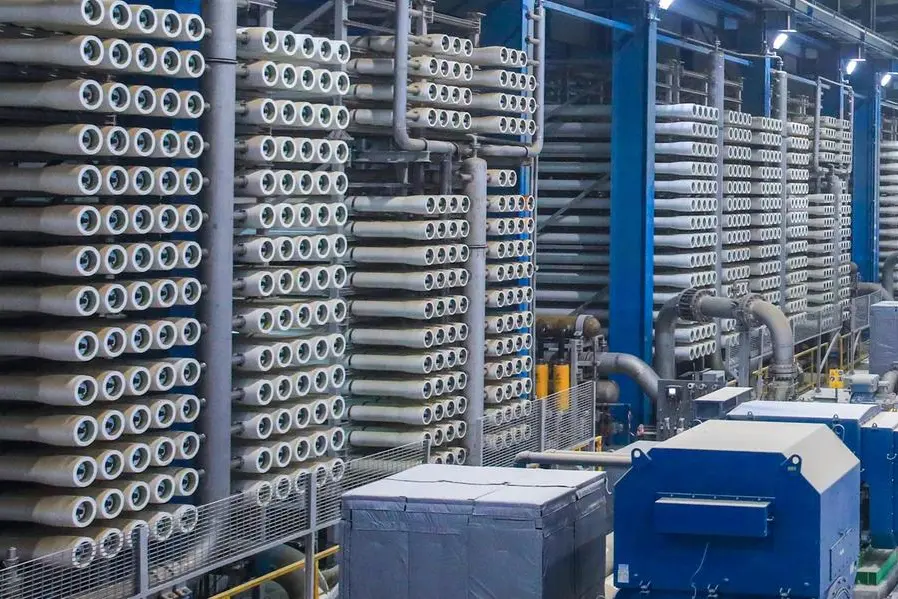 Image used for illustrative purpose. Sea Water Reverse Osmosis (SWRO) desalination plant. Image courtesy Saudi Water Partnerships Company Twitter handle.