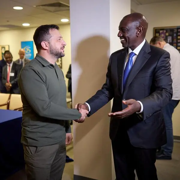 Kenya's president meets Ukraine's Zelenskyy