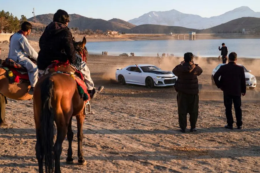 Drifting with purpose: Sports car enthusiasts rally in Afghanistan