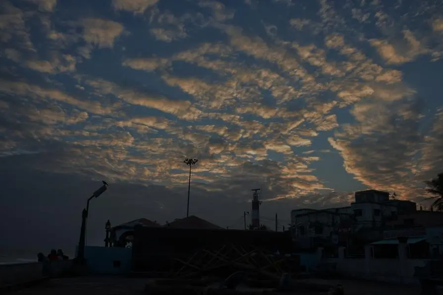 Houses And Buildings Against Sky During Sunset - stock photo. Photo taken in Doha, Qatar. Image Courtesy: Getty Images , Getty Images/EyeEm