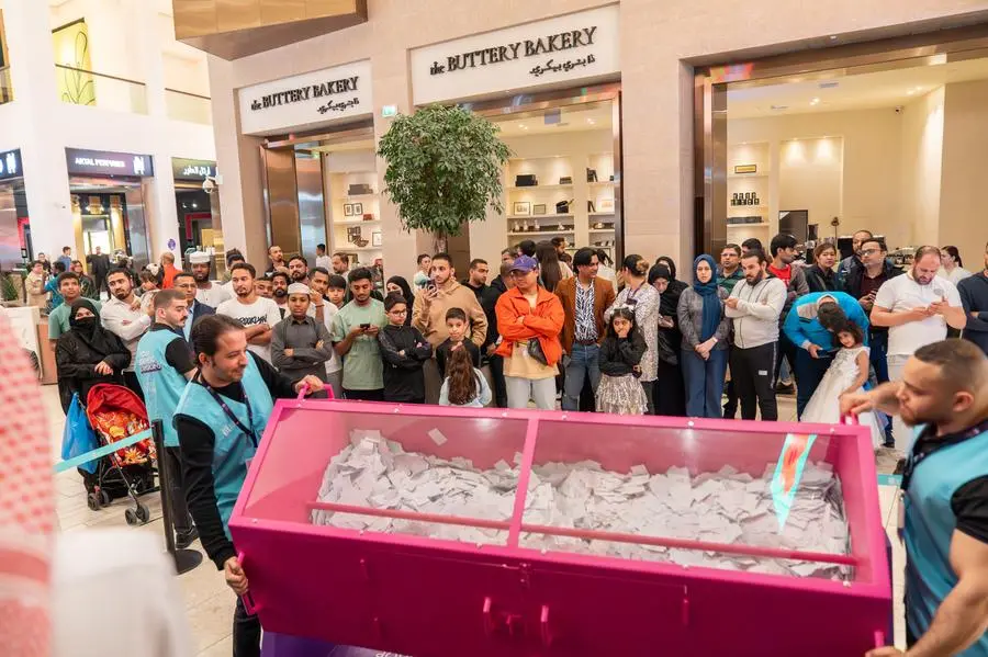 Shop Qatar\\u2019s Raffle Draw at Msheireb Galleria. Image Courtesy: Qatar Tourism