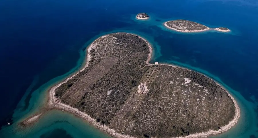 Perfect Valentine: Part of Croatia's heart-shaped island up for sale