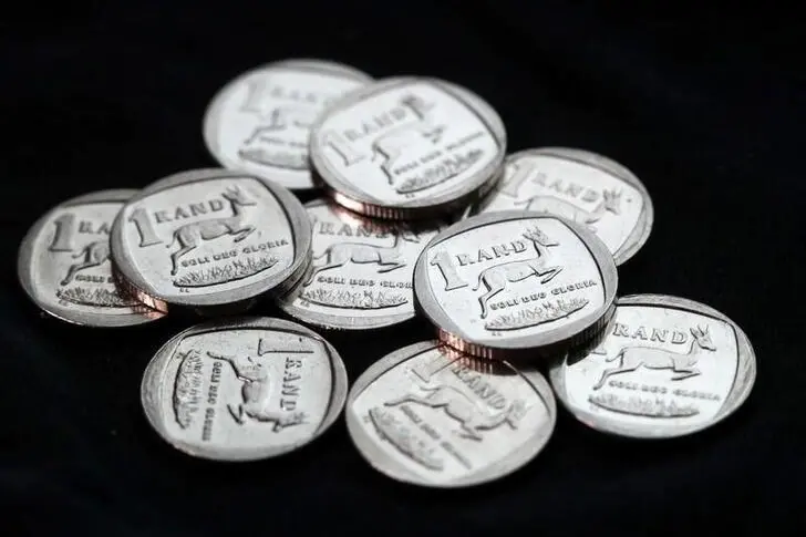 South African rand lifted by gold, focus on inflation data next week