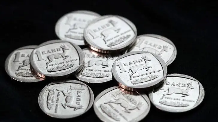 South African rand firms ahead of key manufacturing data