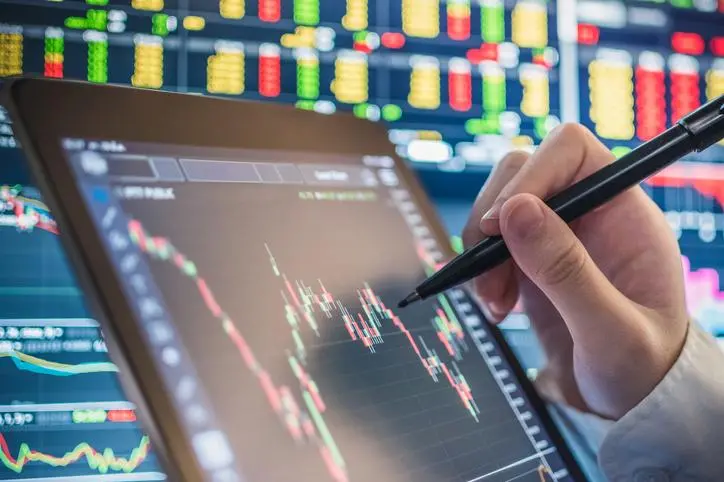 Business analysis stockmarket chart in tablet and computer for investment in crisis and finance business planning selective stock , cryptocurrency , and fund for Stockmarket crash and Financial crisis , Getty Images/Getty Images