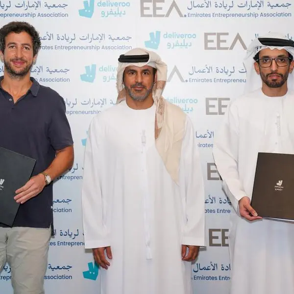 Emirates Entrepreneurship Association and Deliveroo sign MoU