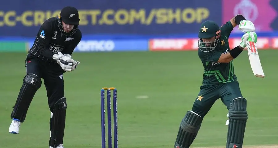 Rizwan ton fires Pakistan to 345-5 in World Cup warm-up