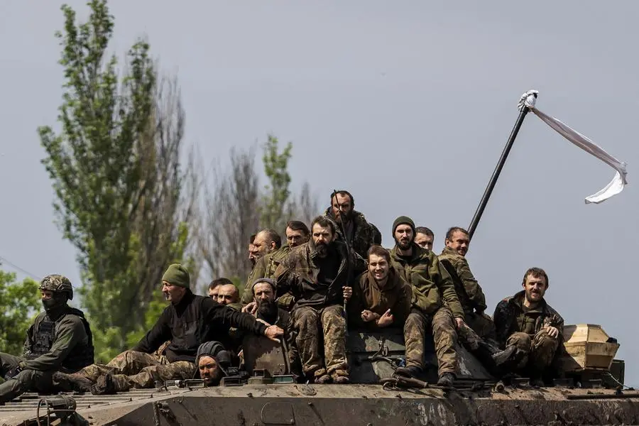 Ukraine, Russia swap prisoners outside Bakhmut