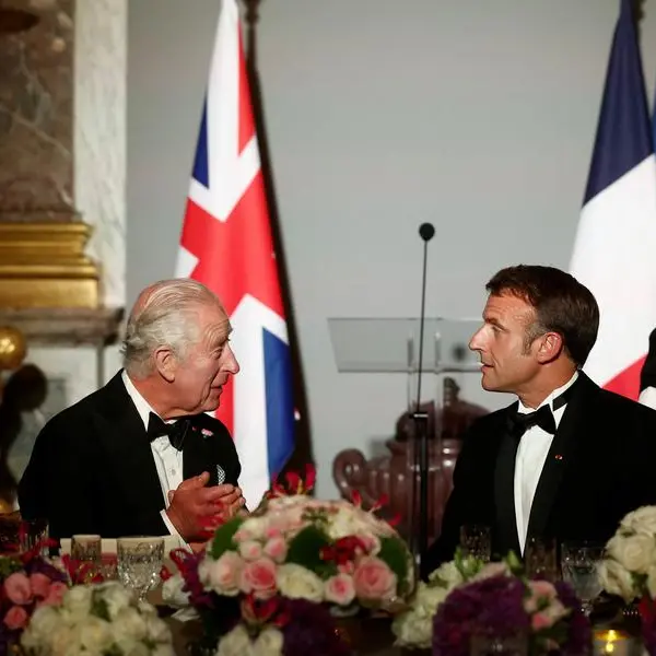 Macron hosts King Charles for Versailles banquet