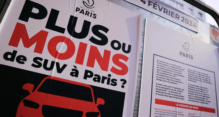 Parisians vote in anti-SUV parking price referendum