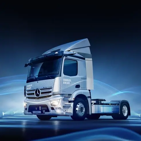 منصة الشحن البري الرقمية \"سالودو\" التابعة لشركة دي اتش ال جلوبال فورواردينج تطلق أول شاحنة كهربائية في دولة الإمارات العربية المتحدة