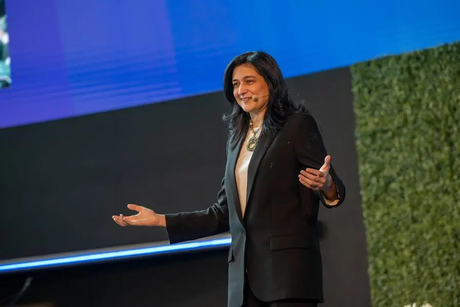 <p>Najla Al Midfa, CEO of Sheraa</p>\\n