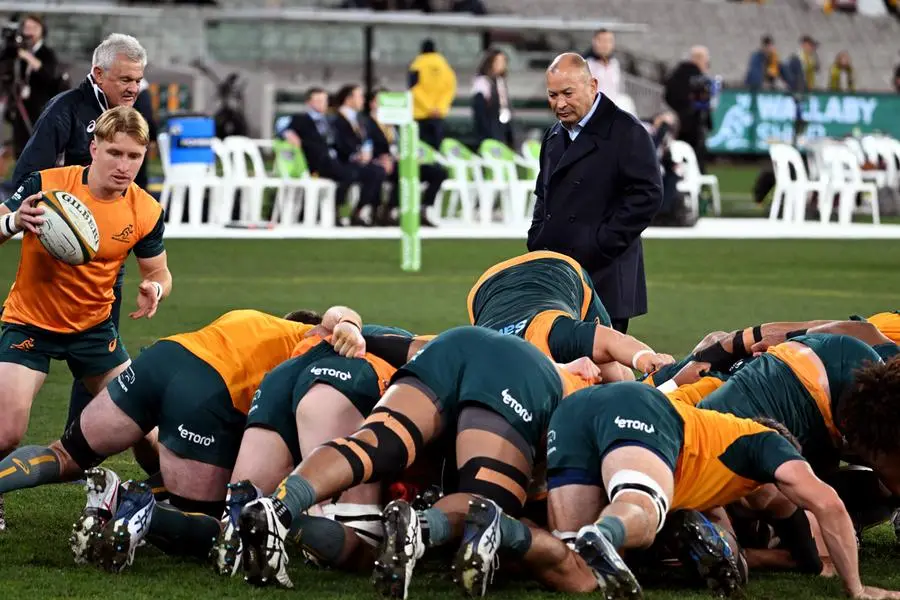 Eddie Jones says slumping Australia can win the Rugby World Cup. He's  serious.