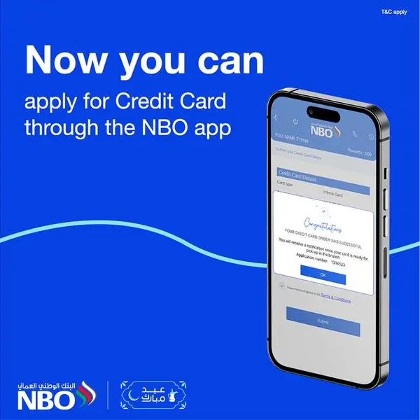 NBO’s hassle-free digital credit card application empowers customers