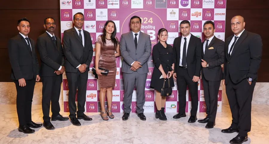 Coral Beach Resort Sharjah triumphs as staff members shine in the 2nd Middle East F&B Excellence Awards