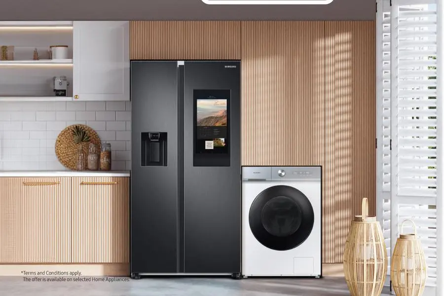 The initiative allows customers to trade in their old appliances from any brand or model for Samsung\\'s latest AI Family Hub+ appliances. Image Courtesy: Samsung