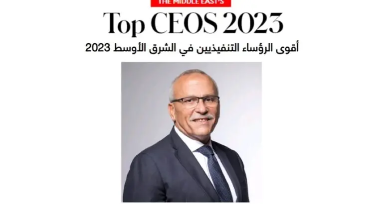 \"سعيد زعتر\" ضمن قائمة \" فوربس \" لأقوى الرؤساء التنفيذيين في الشرق الأوسط لعام 2023