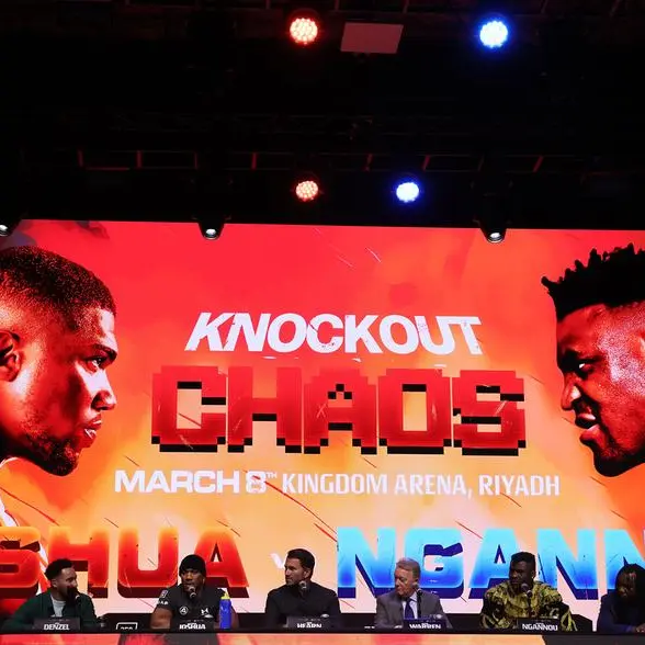 Joshua vs Ngannou headlines 'Knockout Chaos' on March 8 in Riyadh