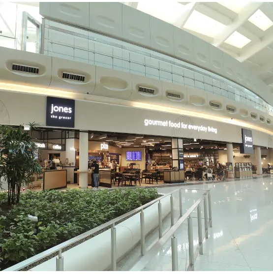Jones the grocer opens at Zayed Internatinonal Airport