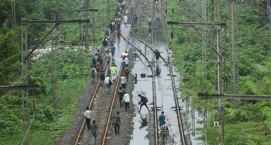 Heavy rains in India's Mumbai hit transport, shut schools