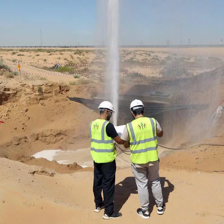 SEWA completes project to extend strategic water pipeline in Sharjah