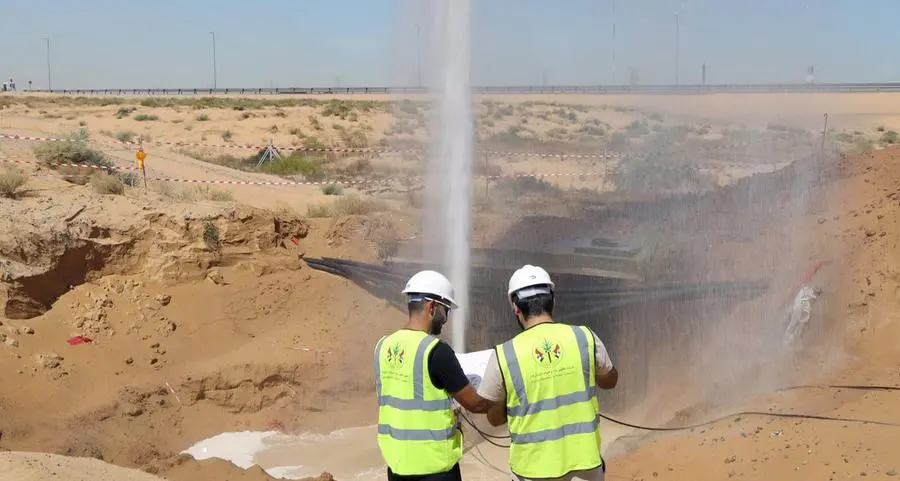 SEWA completes project to extend strategic water pipeline in Sharjah