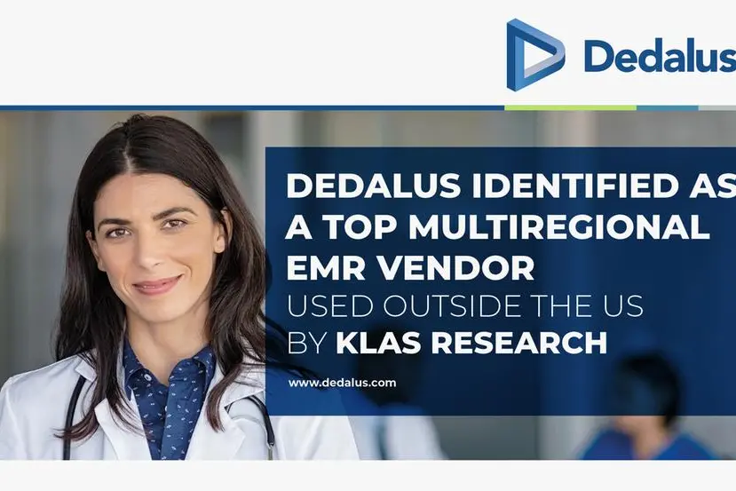 KLAS Research identifies that Dedalus has the largest number of installed Electronic Medical Records - EMRs in non-US inpatient hospitals
