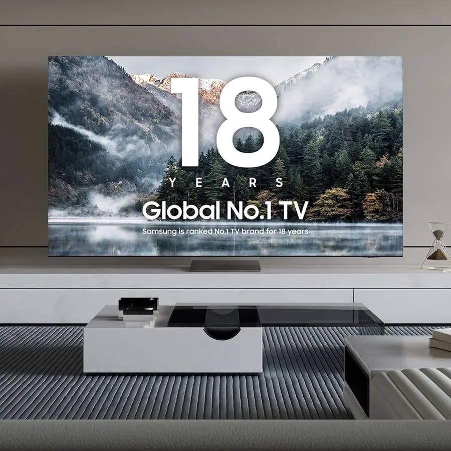 Samsung Electronics continues its reign as global TV market leader for 18 consecutive years