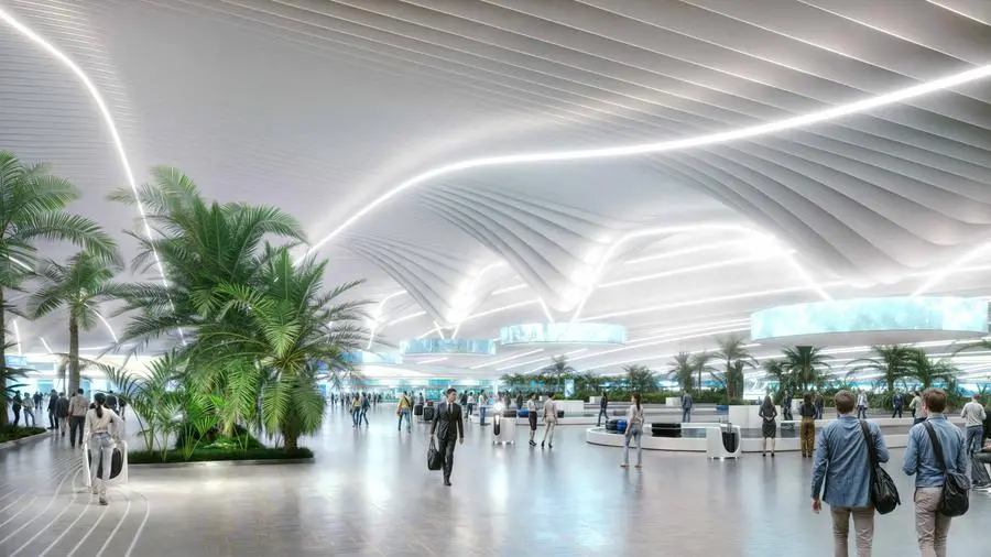 Paul Griffiths, CEO of DubaiAirports: The announcement of phase two of Dubai World Central - Al Maktoum International Airport's (DWC) expansion, representing a substantial investment of AED128 billion, marks the start of a huge investment of resources by our many stakeholders in designing and building a state-of-the-art airport that will provide a quick, convenient, and high quality 21st century experience for our customers. This further solidifies Dubai's position as a leading aviation hub on the world stage. Image courtesy Dubai Media Office Twitter handle.