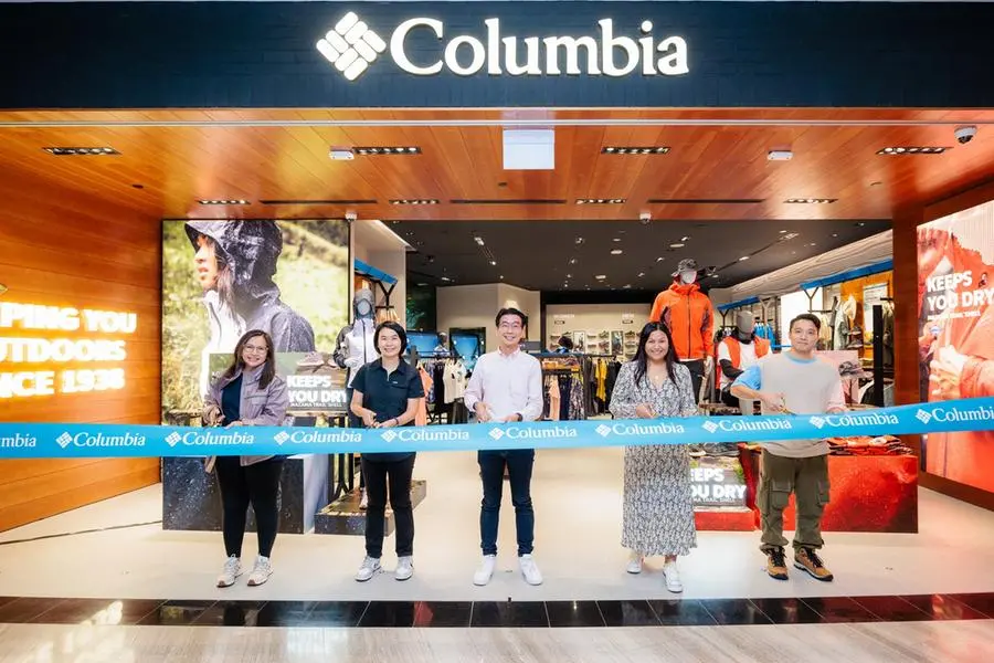 GMG and Columbia teams at the inauguration of the Columbia store at Jewel Changi Airport, in Singapore. Image Courtesy: GMG