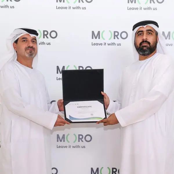 Moro Hub presents green certificate to Oilfields Supply Center Ltd.