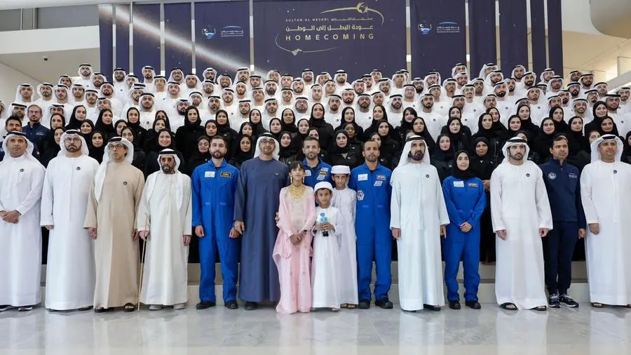UAE astronaut Sultan Al Neyadi returns to hero’s welcome