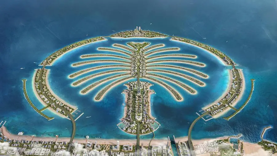 Palm Jebel Ali Masterplan. Image courtesy: Nakheel