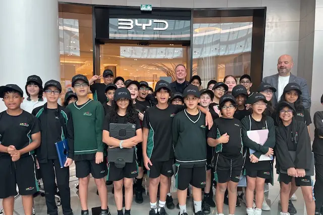 <p>Deira International School students visit BYD showroom to explore sustainable mobility</p>\\n