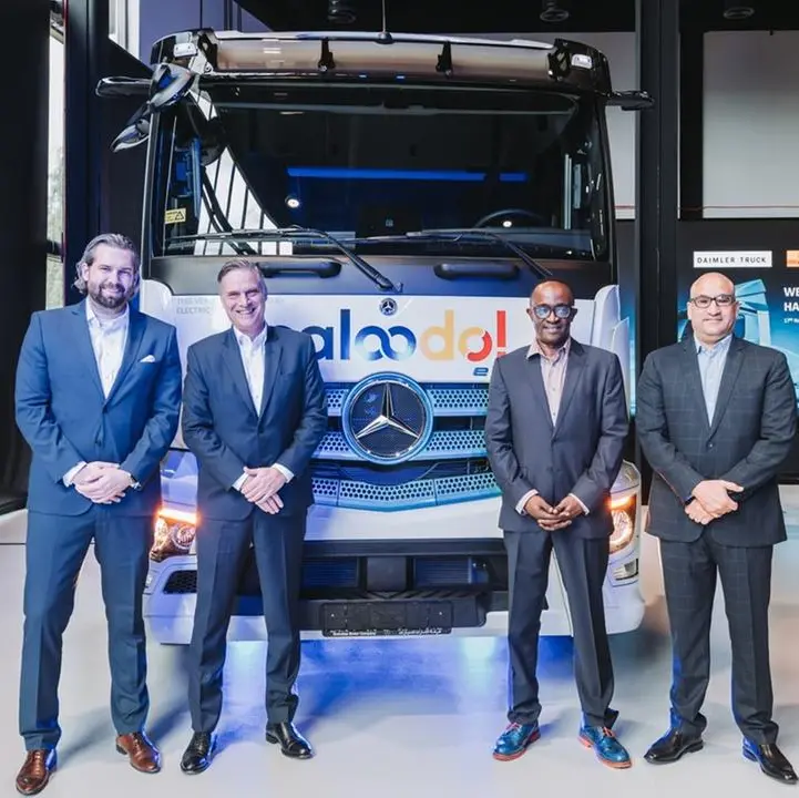 Sustainability & safety: Daimler Commercial Vehicles MENA launch its first 40-ton electric truck in the UAE in the spirit of COP28