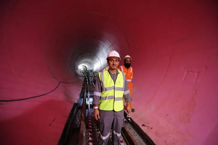 Image used for illustrative purpose. Workers are seen in the Strategic Tunnel Enhancement Programme (STEP) pumping station tunnel, developed by the Abu Dhabi Sewerage Services Company (ADSSC), in Al Wathba area in Abu Dhabi February 4, 2013. STEP will be one of the longest gravity-driven wastewater tunnels in the world, according to local media. REUTERS/Ben Job , Reuters Images/Ben Job 