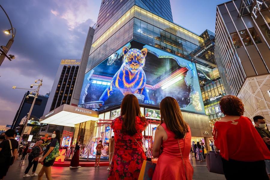Coach lights up Pavilion Kuala Lumpur with a massive holiday installation
