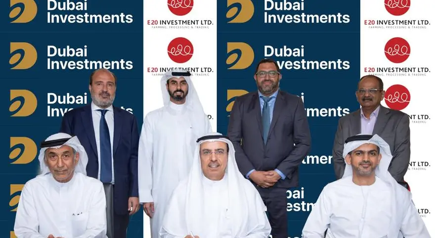 بيان صحفي: دبي للاستثمار وشركة E20 توقعان مذكرة تفاهم للاستثمار الزراعي في أنغولا