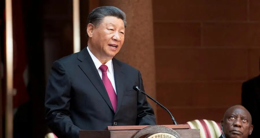 Chinese President Xi backs BRICS expansion, skips key session