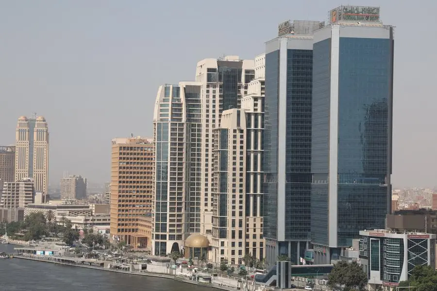 FILE PHOTO: General view of hotels, banks and office buildings by the Nile River as Egypt prepares to host the COP27 summit in Egypt, September 12, 2022. REUTERS/Amr Abdallah Dalsh/File Photo