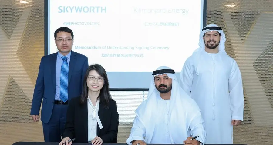 غرفة دبي العالمية تدعم توسع مجموعة \"كليمنجارو للطاقة\" الإماراتية في الصين
