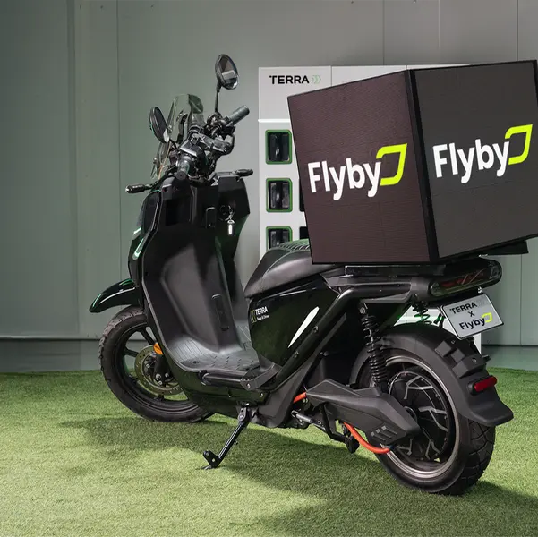 Flyby and Terra join forces for the future of last-mile delivery