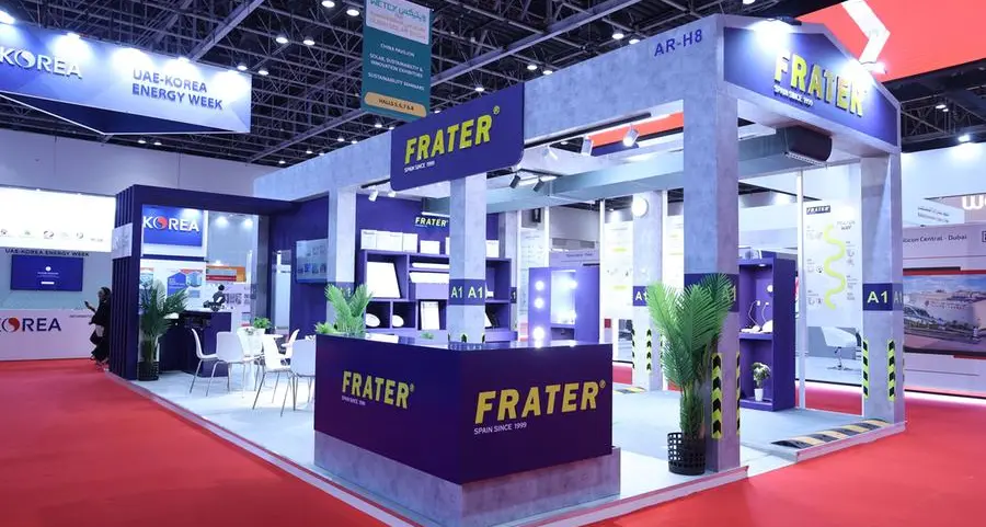 Frater Lighting aligns with UAE's sustainability goals with its solutions at WETEX 2023