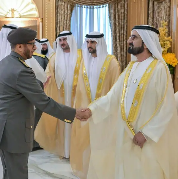 Mohammed bin Rashid receives well-wishers on Eid Al Fitr