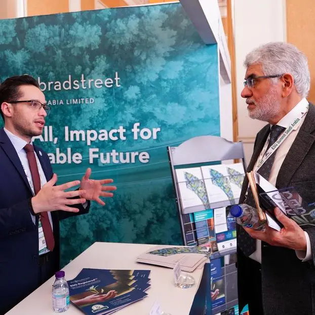 Dun & Bradstreet Saudi Arabia wins \"Best Business Sustainability Company\" Award at World ESG Summit