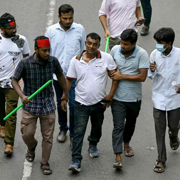 Bangladeshi students on guard as exiled PM urges show of strength