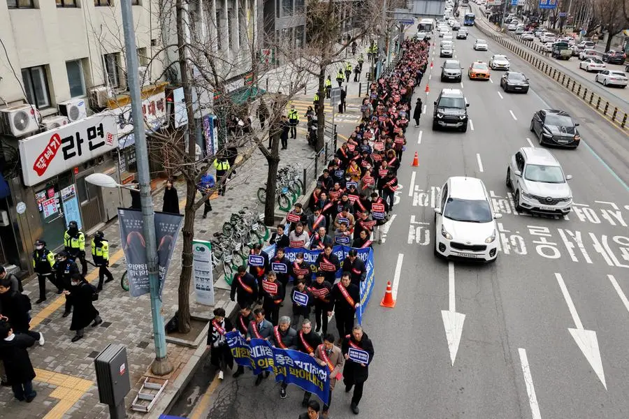 South Korea publicly orders some doctors who walked off the job back to work