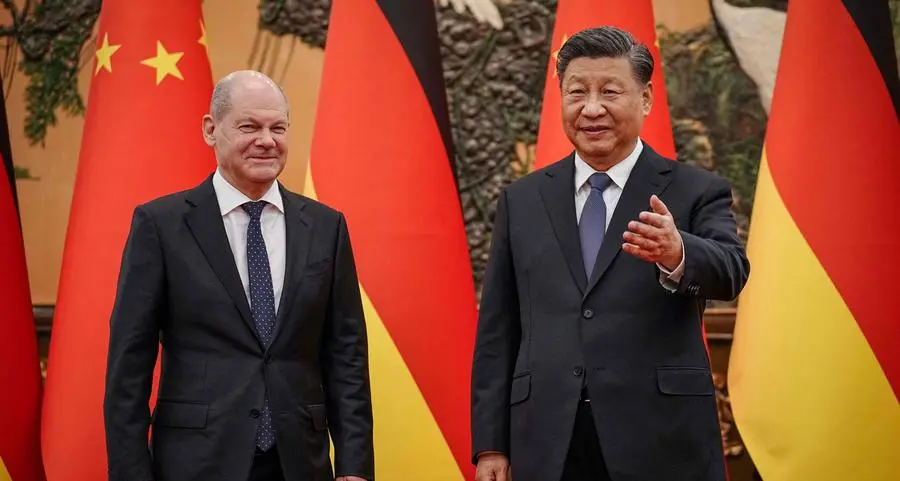 Germany's Scholz seeks Chinese role in 'just peace' for Ukraine
