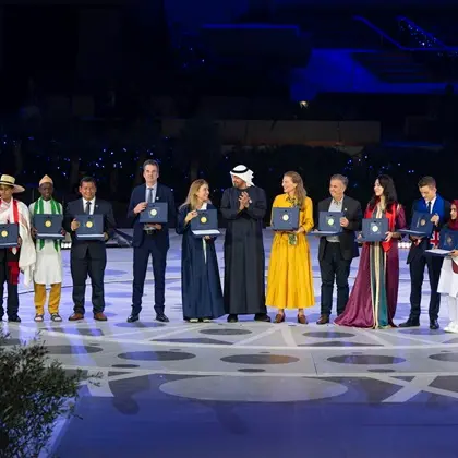 تكريم 11 فائزاً في حفل توزيع جوائز جائزة زايد للاستدامة خلال مؤتمر COP28